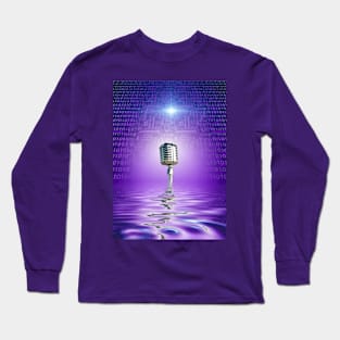 Classic Microphone Long Sleeve T-Shirt